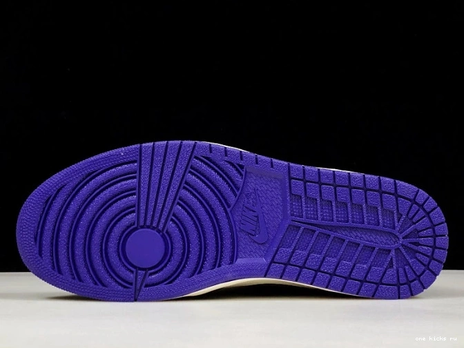 Rep Onekick Purple Jordan 1 Court 555088-501 Air 0718